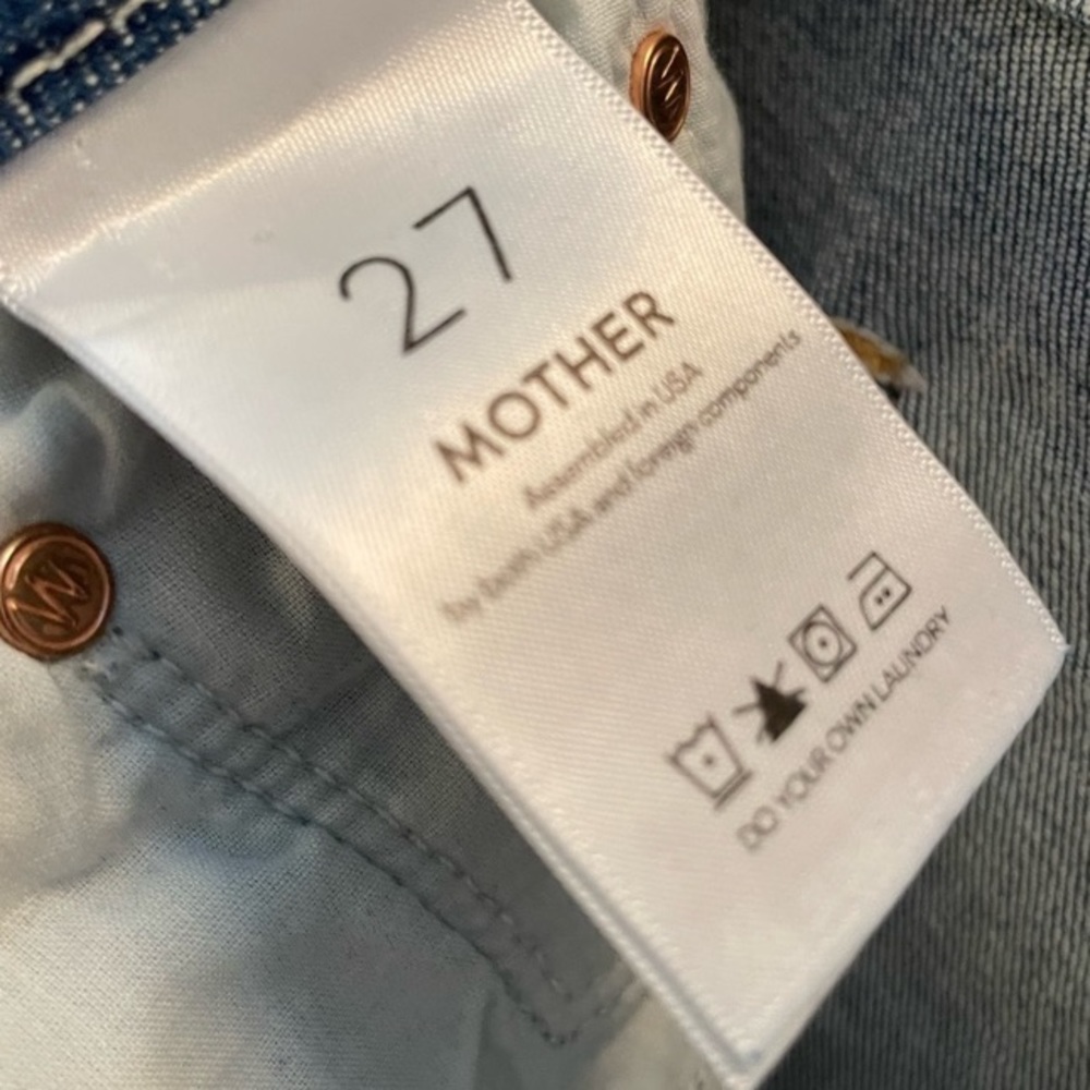 Mother The Looker Ankle Fray Jeans - Picture 8 of 10